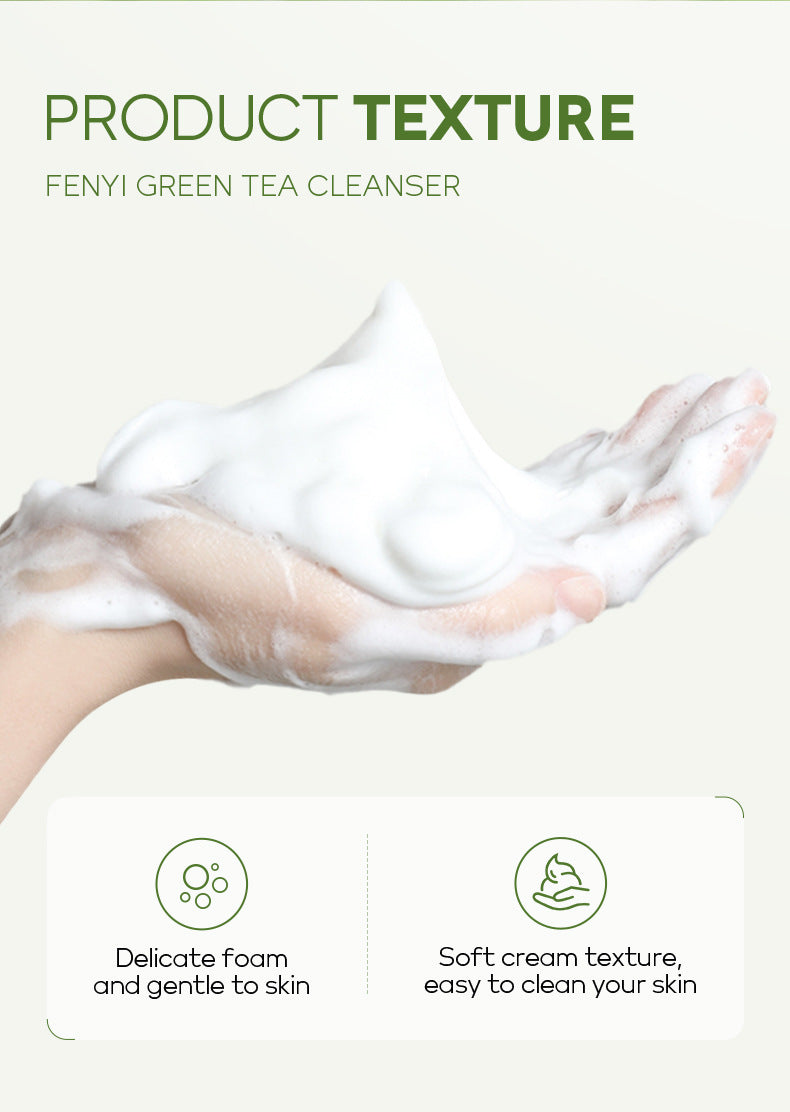 Organic Deep Cleansing Green Tea Facial Cleanser -300Gm