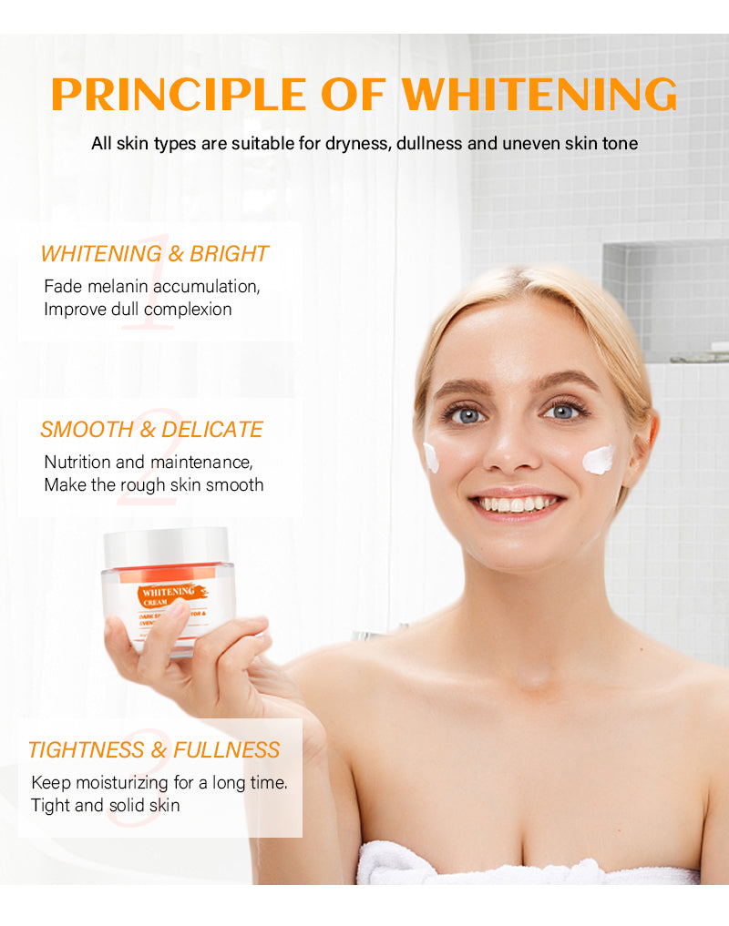 Miracle Whitening Cream For Pimples & Targeted Body Spots - 50Gm
