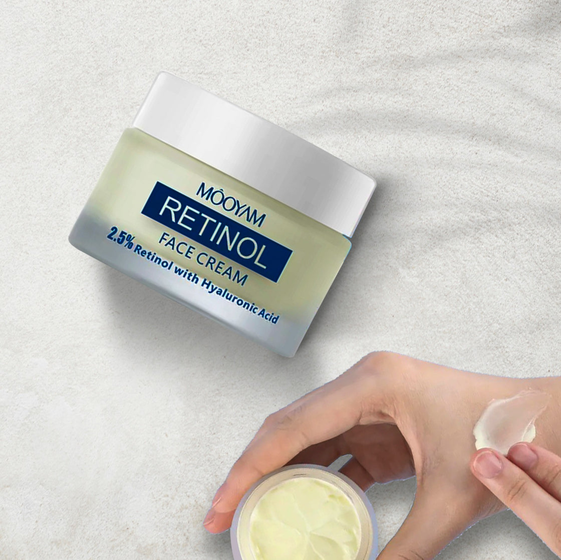 Retinol 2.5% Facial Cream Hyaluronic Acid Cream - 50Gm