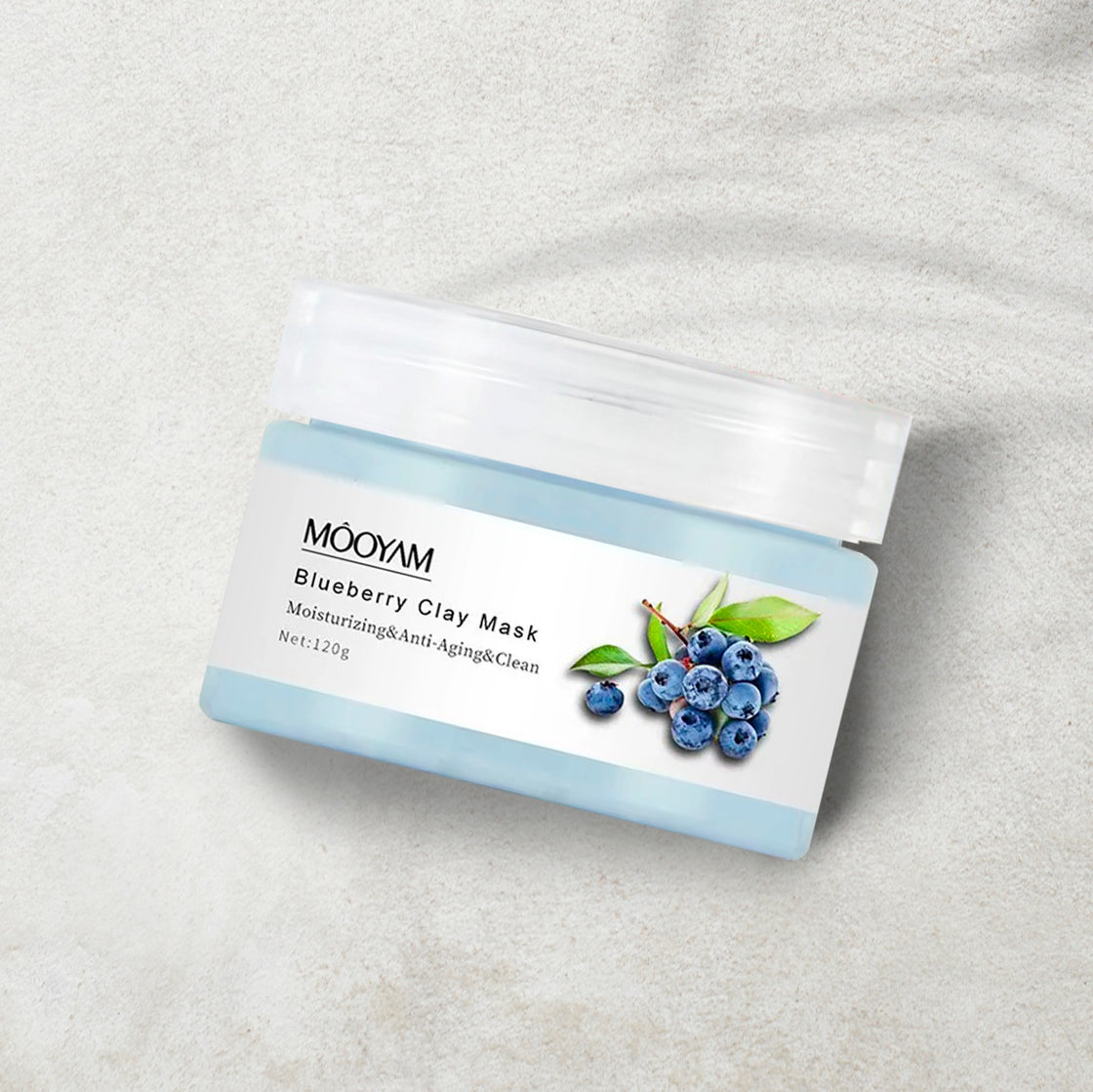 Blueberry Dead Sea Mud Mask For Deep Cleansing - 120Gm